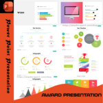 Award presentation PowerPoint template with modern, customizable slides for recognizing achievements and milestones.