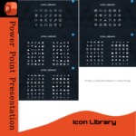 PowerPoint Icon Set featuring professional and customizable icons for business and presentations.