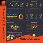 Productivity Infographic PowerPoint Template with time management and workflow optimization visuals