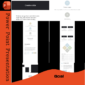 Professional A4 PowerPoint template with clean, modern design for business and creative presentations.