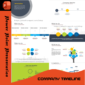 A professional Company Timeline PowerPoint template with milestone tracking and business growth visualization.