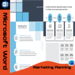A professional company profile template featuring structured sections for company overview, services, and business achievements, fully editable in MS Word.